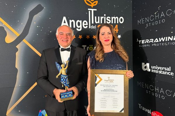 Brilla Guanajuato con dos galardones en los Premios Ángel del Turismo