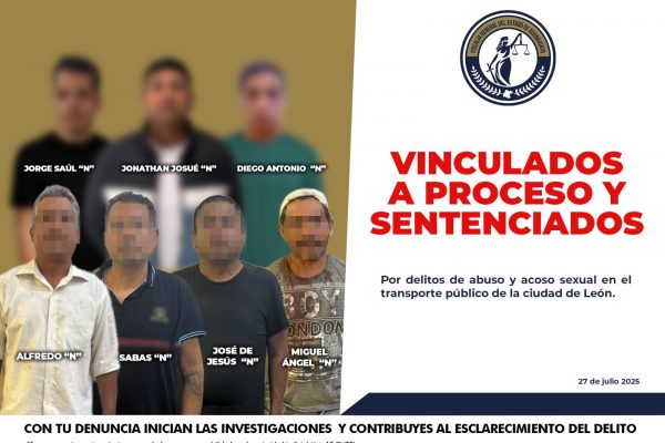 FGE captura agresores de mujeres en el transporte público: víctimas reciben atención inmediata y justicia