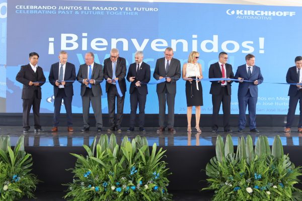 Inauguran planta de KIRCHHOFF Automotive en San José Iturbide