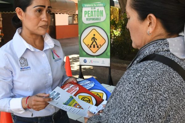 En Irapuato los peatones primero
