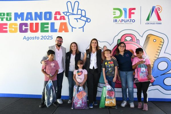Suman esfuerzos por educación de la niñez irapuatense