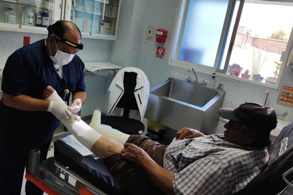 SSG informa el servicio de clínica de heridas en Yuriria