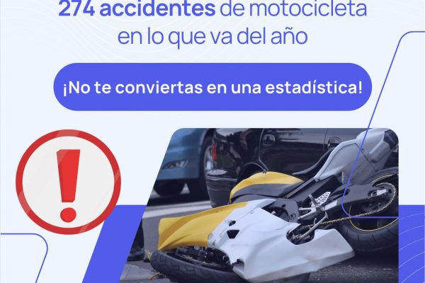 274 accidentes de motocicletas han cobrado la vida de 13 personas en Irapuato