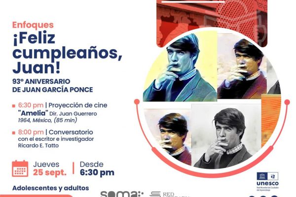 Recuerdan el 93 aniversario de Juan García Ponce en Mérida