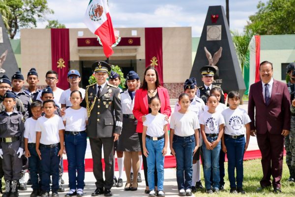 Conmemoran el 178aniversario de la gesta heroica de Chapultepec
