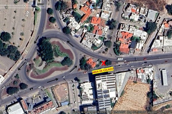 A partir de hoy cierran vialidad por colocación de concreto hidráulico
