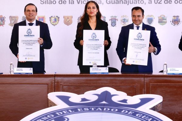 GTO, primer estado con red tecnológica de seguridad conectada en sus 46 municipios