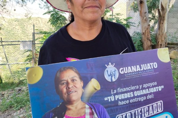 Entrega Tú Puedes Guanajuato el apoyo “Creemos en ti”